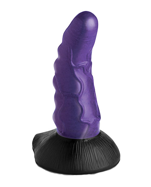 Creature Cocks Creature Cocks Orion Invader Veiny Space Alien Silicone Dildo - Purple/Black