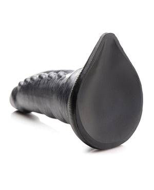 Creature Cocks Creature Cocks Beastly Tapered Bumpy Silicone Dildo - Silver/Black - Image 5