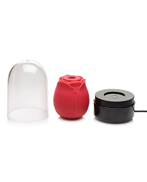 Inmi Inmi Bloomgasm Enchanted Rose 10X Clitoral Stimulator w/Case - Red - Image 4
