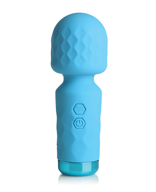 Bang! Bang! Mini Silicone Wand - Blue - Image 2