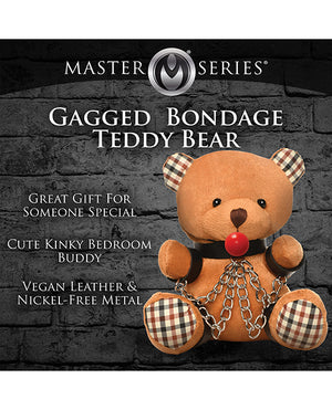 Master Series Master Series Gagged Teddy Bear Plush - Image 3