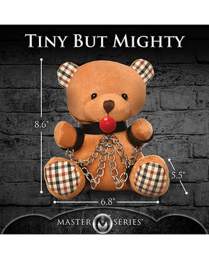 Master Series Master Series Gagged Teddy Bear Plush - Image 4