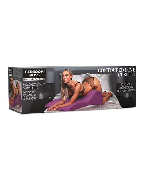 Bedroom Bliss Bedroom Bliss Contoured Love Cushion - Image 2