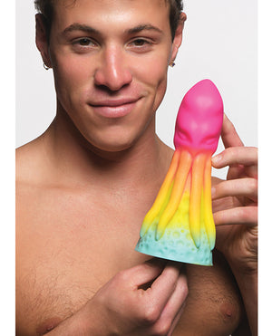 Creature Cocks Creature Cocks King Kraken Silicone Dildo - Multi Color - Image 5
