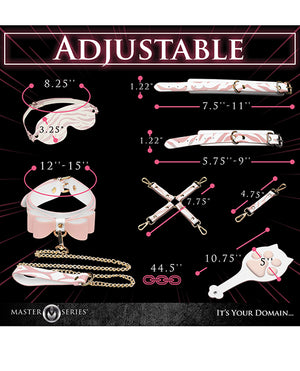 Master Series Master Series Tiger Kitty Bondage Set - Pink - Image 3