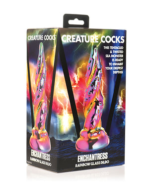 Creature Cocks Creature Cocks Enchantress Rainbow Glass Dildo - Image 2