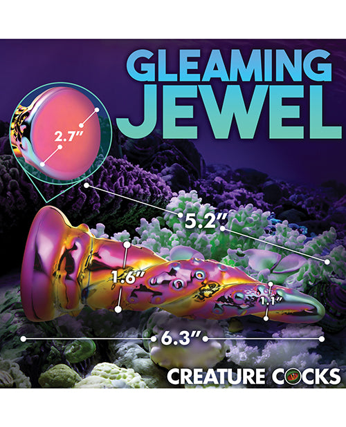 Creature Cocks Creature Cocks Enchantress Rainbow Glass Dildo