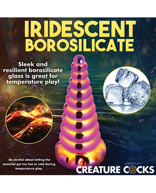 Creature Cocks Creature Cocks Twilight Rainbow Glass Dildo
