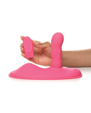 Inmi Inmi Spin N' Grind Rotating &amp; Vibrating Silicone Grinder - Pink - Image 3
