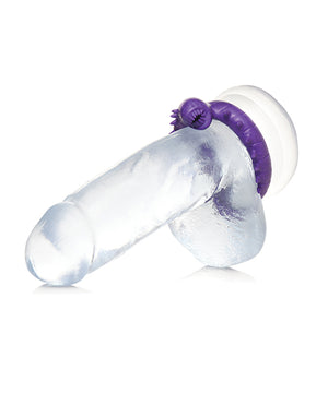 Creature Cocks Creature Cocks Slitherine Silicone Cock Ring - Purple - Image 5