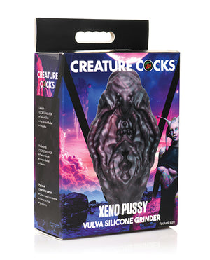 Creature Cocks Creature Cocks Xeno Pussy Vulva Silicone Grinder - Multi Color