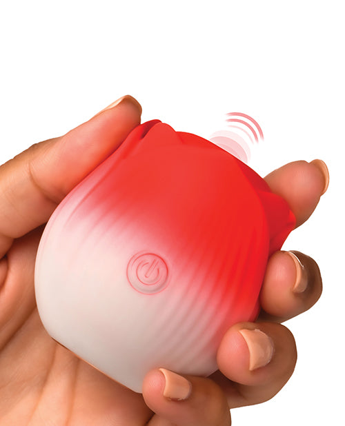 Bloomgasm Bloomgasm Pulsing Petals Throbbing Rose Stimulator - Red - Image 2