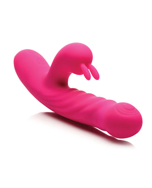 Bang! Bang! 10X Thrusting &amp; Vibrating Rabbit - Pink - Image 2