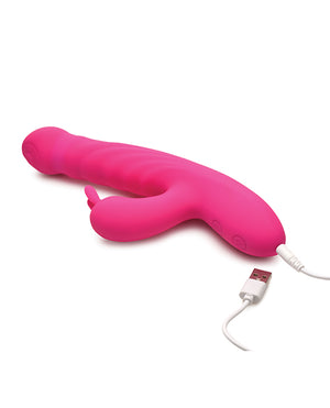 Bang! Bang! 10X Thrusting &amp; Vibrating Rabbit - Pink - Image 5