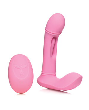 Inmi Inmi G-Flick Flicking G-Spot Vibrator w/Remote - Pink - Image 2