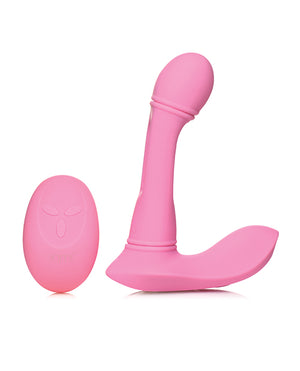 Inmi Inmi G-Flick Flicking G-Spot Vibrator w/Remote - Pink - Image 3