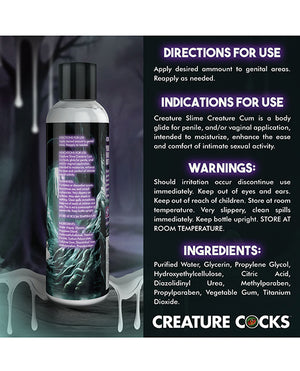 Creature Cocks Creature Cocks - Creature Slime Creature Cum Unscented Jizz Lubricant 8 oz - Image 3