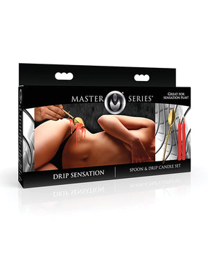 Master Series Master Series Drip Sensation Spoon &amp; Drip Candle Set