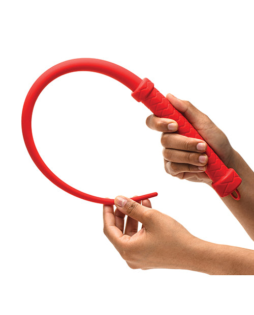 Master Series Master Series Viper Tail Silicone Whip - Red - Image 2