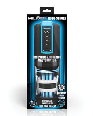 The Milker The Milker Roto-Stroke Thrusting &amp; Rotating Masturbator - Black - Image 2