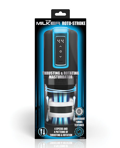 The Milker The Milker Roto-Stroke Thrusting &amp; Rotating Masturbator - Black - Image 2