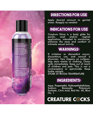 Creature Cocks - Creature Slime Purple Slime Water-Based Lubricant 8 oz - Image 4