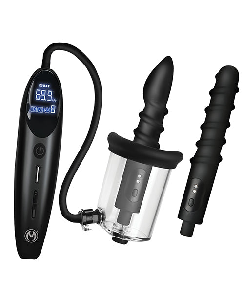 Master Series Master Series Rosebud Driller Deluxe Set Vibrating Silicone Rosebud Pump - Image 2