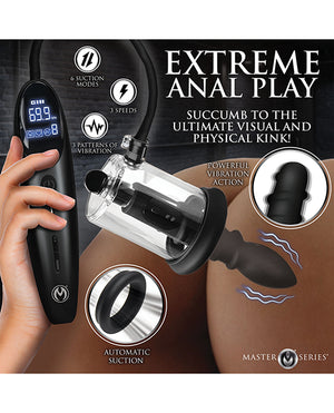 Master Series Master Series Rosebud Driller Deluxe Set Vibrating Silicone Rosebud Pump - Image 3