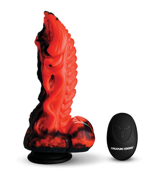 Creature Cocks Creature Cocks Dragon Thrust Thrusting &amp; Vibrating Silicone Dildo - Image 2