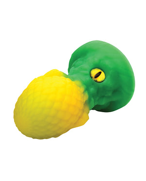 Creature Cocks Creature Cocks - Eye of the Dragon Silicone Butt Plug - Green - Image 4