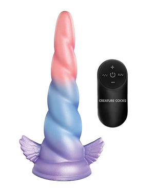 Creature Cocks - Deluxe Dream Rider Vibrating Unicorn Silicone Dildo - Image 3