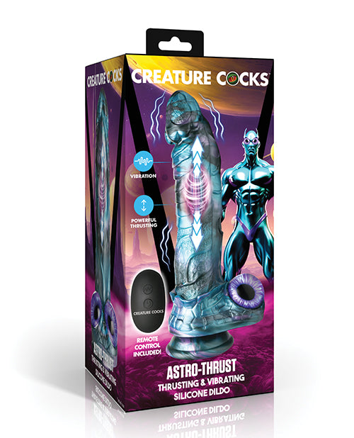 Creature Cocks Creature Cocks - Astro-Thrust Thrusting &amp; Vibrating Silicone Dildo