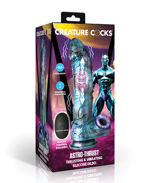 Creature Cocks Creature Cocks - Astro-Thrust Thrusting &amp; Vibrating Silicone Dildo