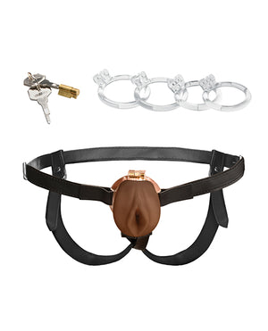 Master Series Master Series Pussy Chastity Cage - Medium - Image 2