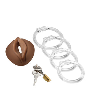Master Series Master Series Pussy Chastity Cage - Medium - Image 3