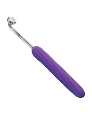 Master Series Elektra Rechargeable Violet Wand - Purple - Image 3