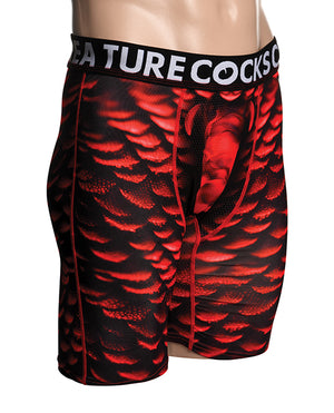 Creature Cocks Creature Cocks - Creature Wear Horny Devil Demon Boxer Shorts - LG - Image 2