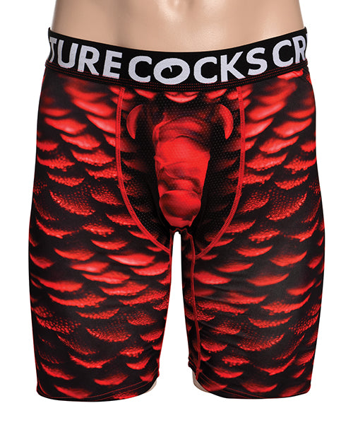 Creature Cocks Creature Cocks - Creature Wear Horny Devil Demon Boxer Shorts - MD