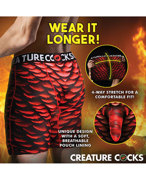 Creature Cocks Creature Cocks - Creature Wear Horny Devil Demon Boxer Shorts - SM - Image 5