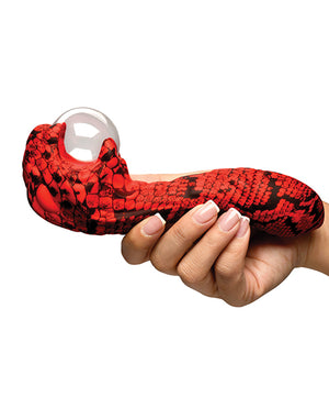 Creature Cocks Cobra Scepter Plasma Vibrator - Red/Black - Image 4
