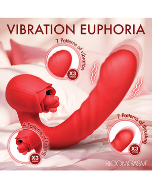 Bloomgasm - Boom Bloom Thrusting & Licking Rose Vibrator - Image 5