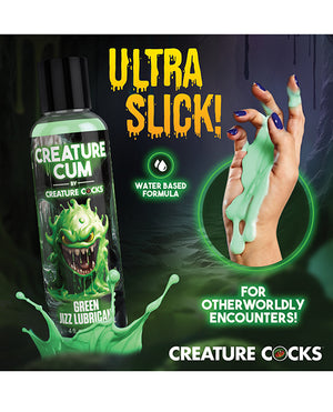 Creature Cocks Creature Cocks - Creature Cum Green Water-Based Lubricant 4 oz - Image 4