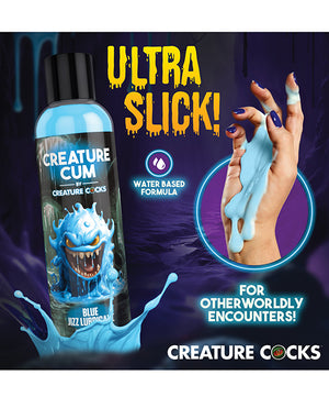 Creature Cocks Creature Cocks - Creature Cum Blue Water-Based Lubricant 8 oz - Image 4