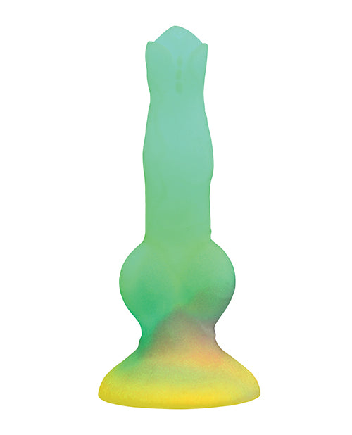 Creature Cocks - Vibrating Space Cock Glow-in-the-Dark Silicone Dildo w/Remote - Image 2