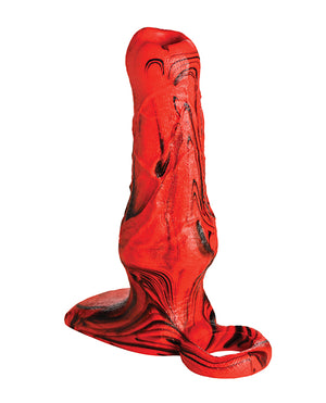 Creature Cocks Creature Cocks Hellhound Silicone Penis Enhancer - Red/Black - Image 3