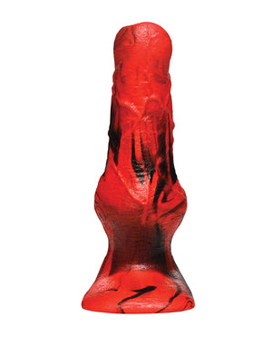 Creature Cocks Creature Cocks Hellhound Silicone Penis Enhancer - Red/Black - Image 4
