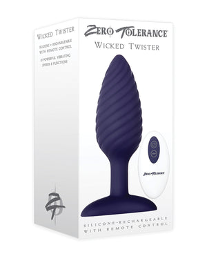 Zero Tolerance Zero Tolerance Wicked Twister Anal Rechargeable - Purple - Image 2