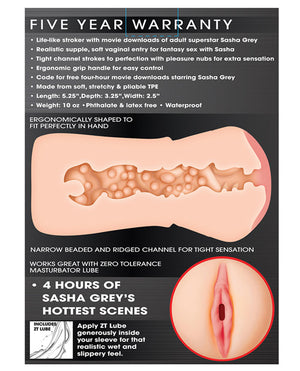 Zero Tolerance Zero Tolerance Sasha Grey Movie Download w/Realistic Vagina Stroker - Image 4