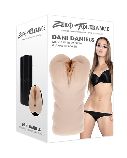 Zero Tolerance Zero Tolerance Dani Daniels Movie w/Vagina &amp; Anal Stroker - Light
