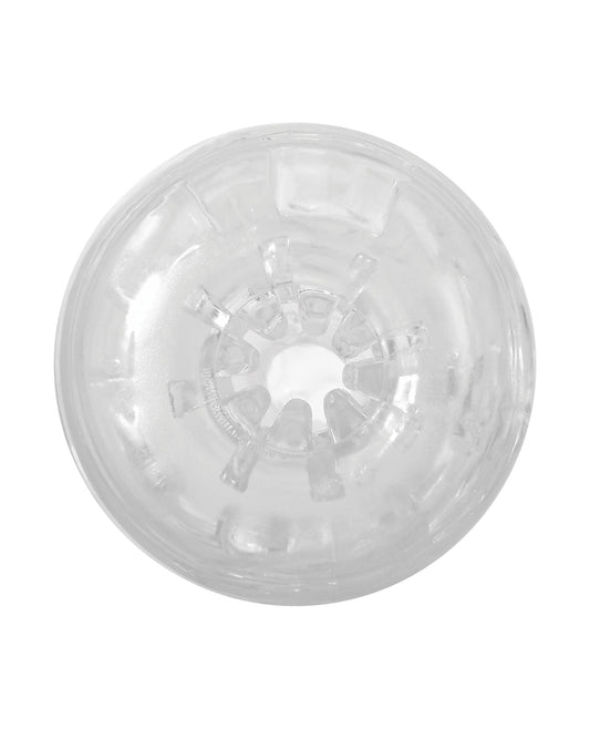 Zero Tolerance Zero Tolerance Swirl Stroker - Clear/Blue